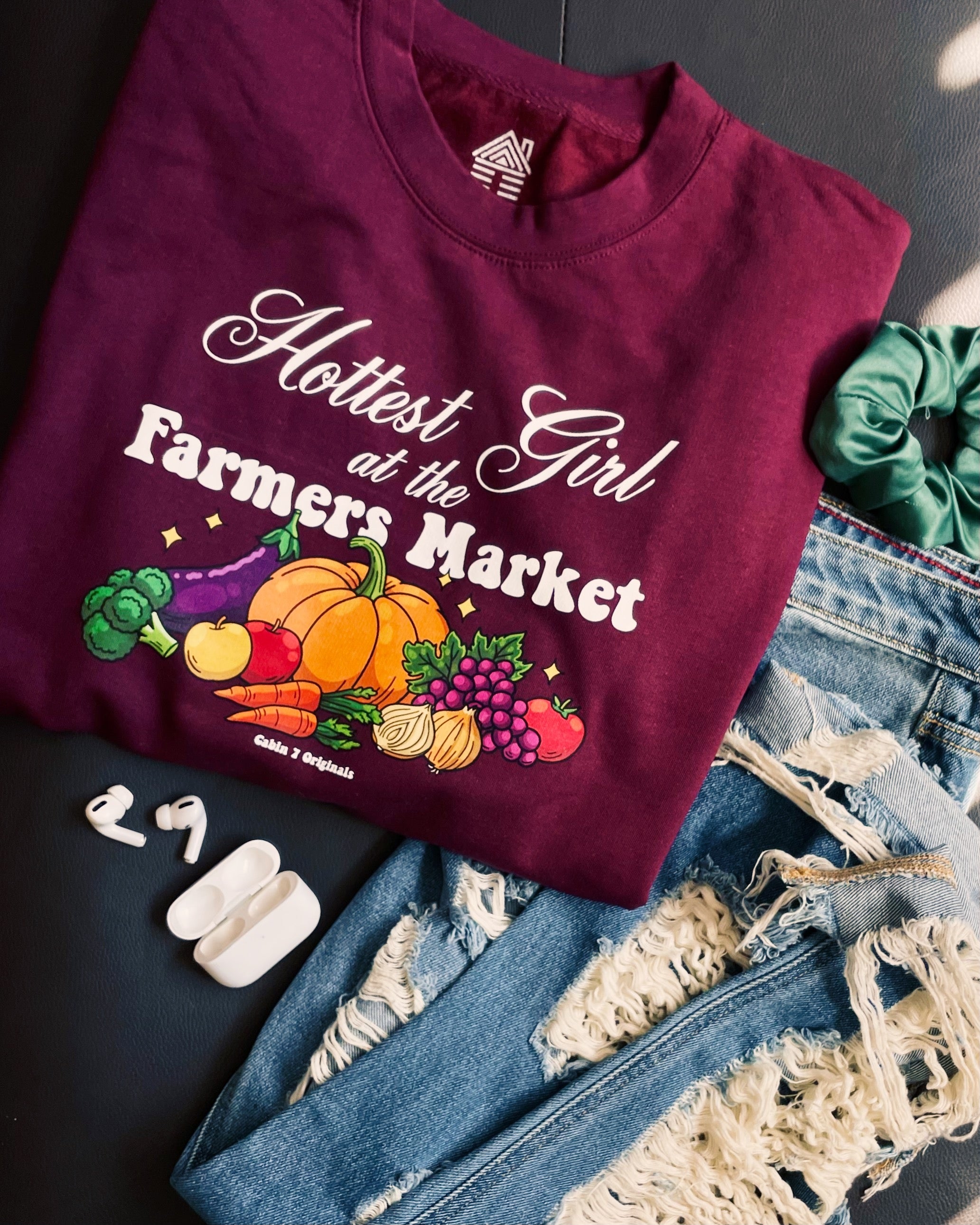 Hottest Girl at the Farmer's Market Sweatshirt