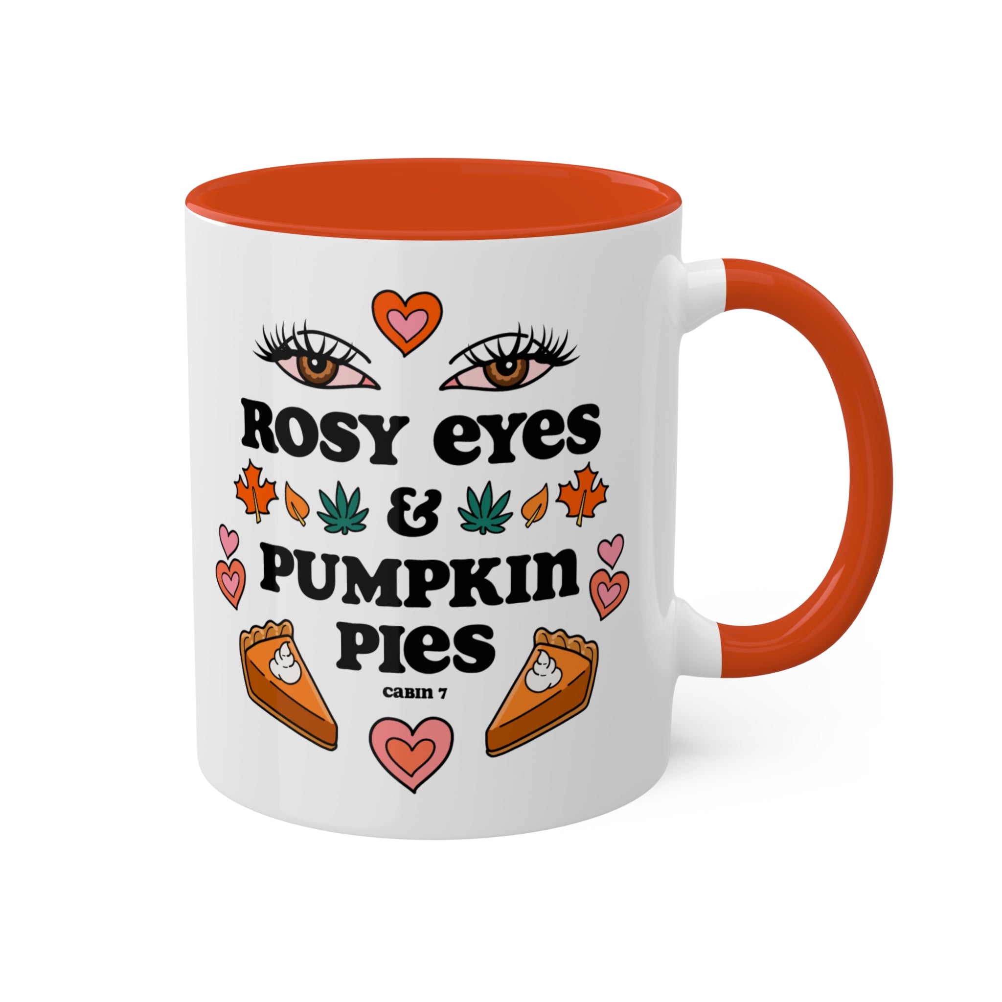 Rosy Eyes & Pumpkin Pies Mug