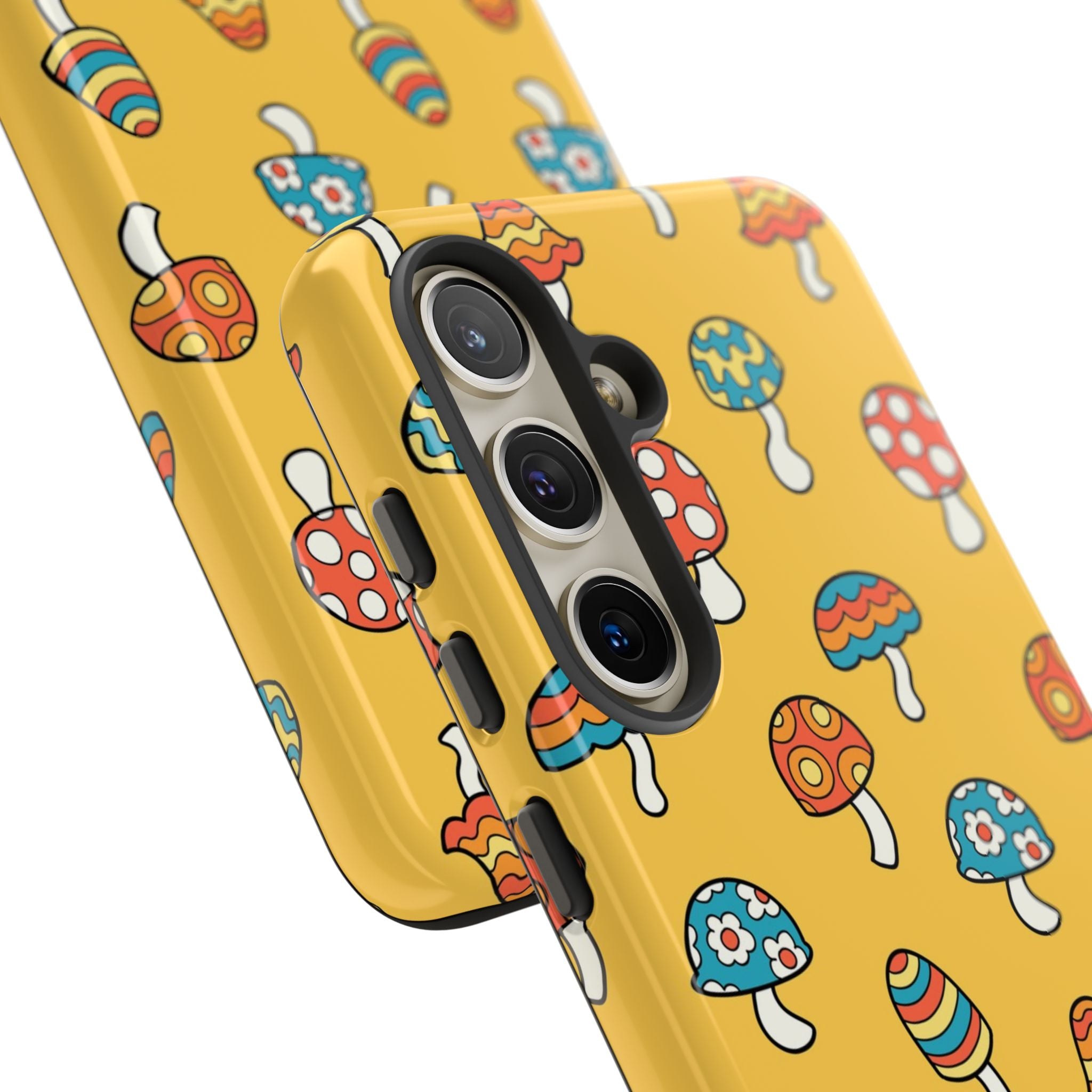 Golden Shrooms Phone Case