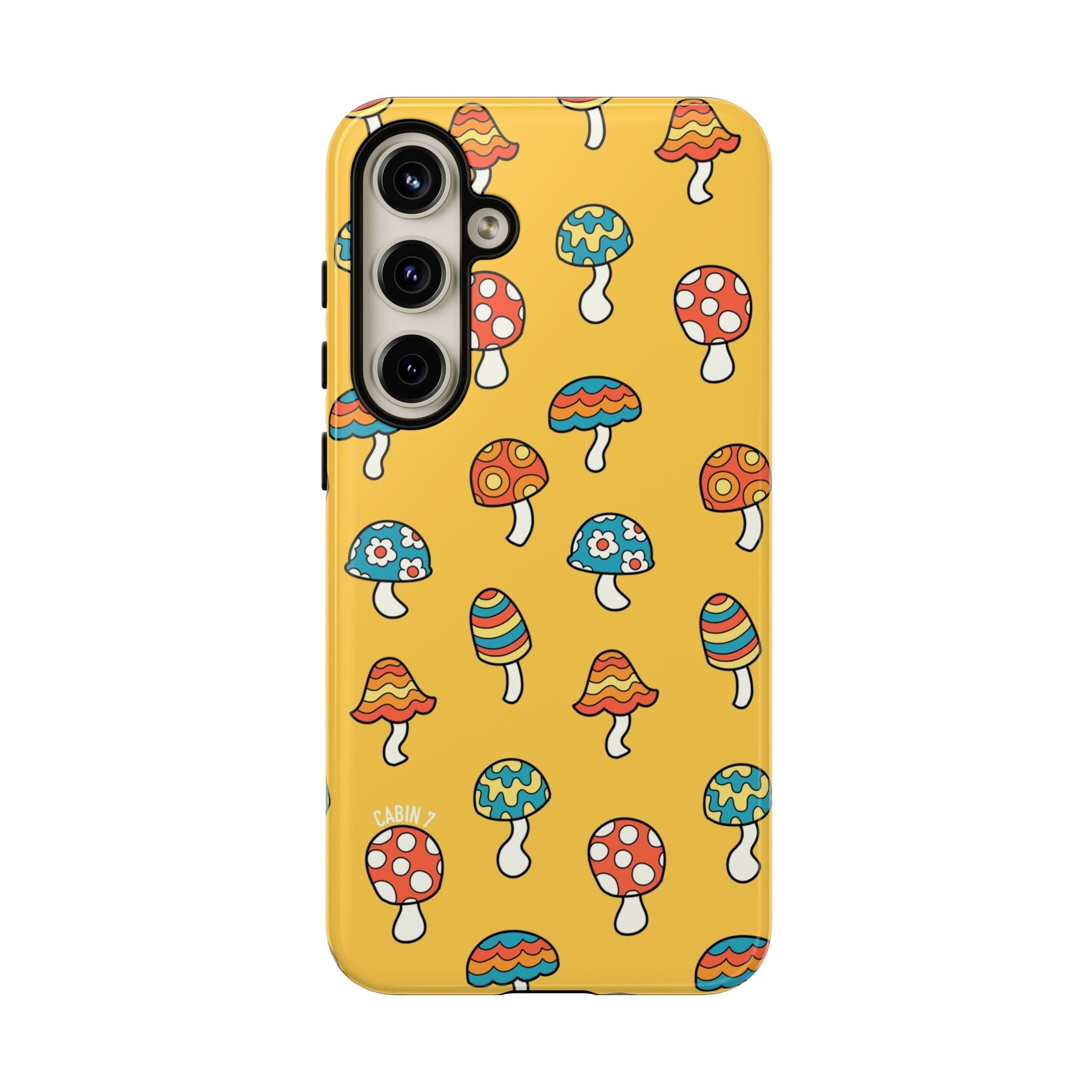 Golden Shrooms Phone Case