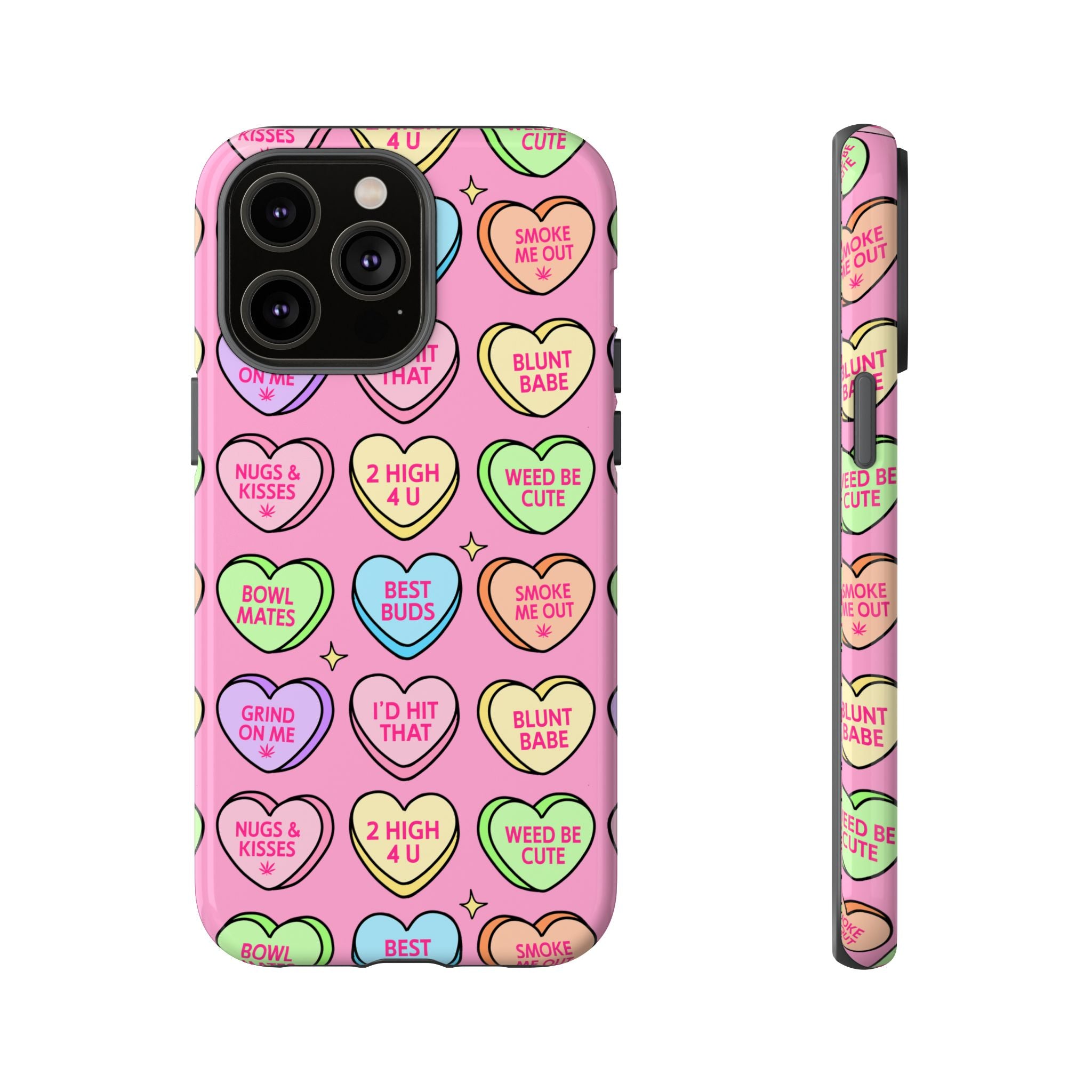 Candy Hearts Phone Case