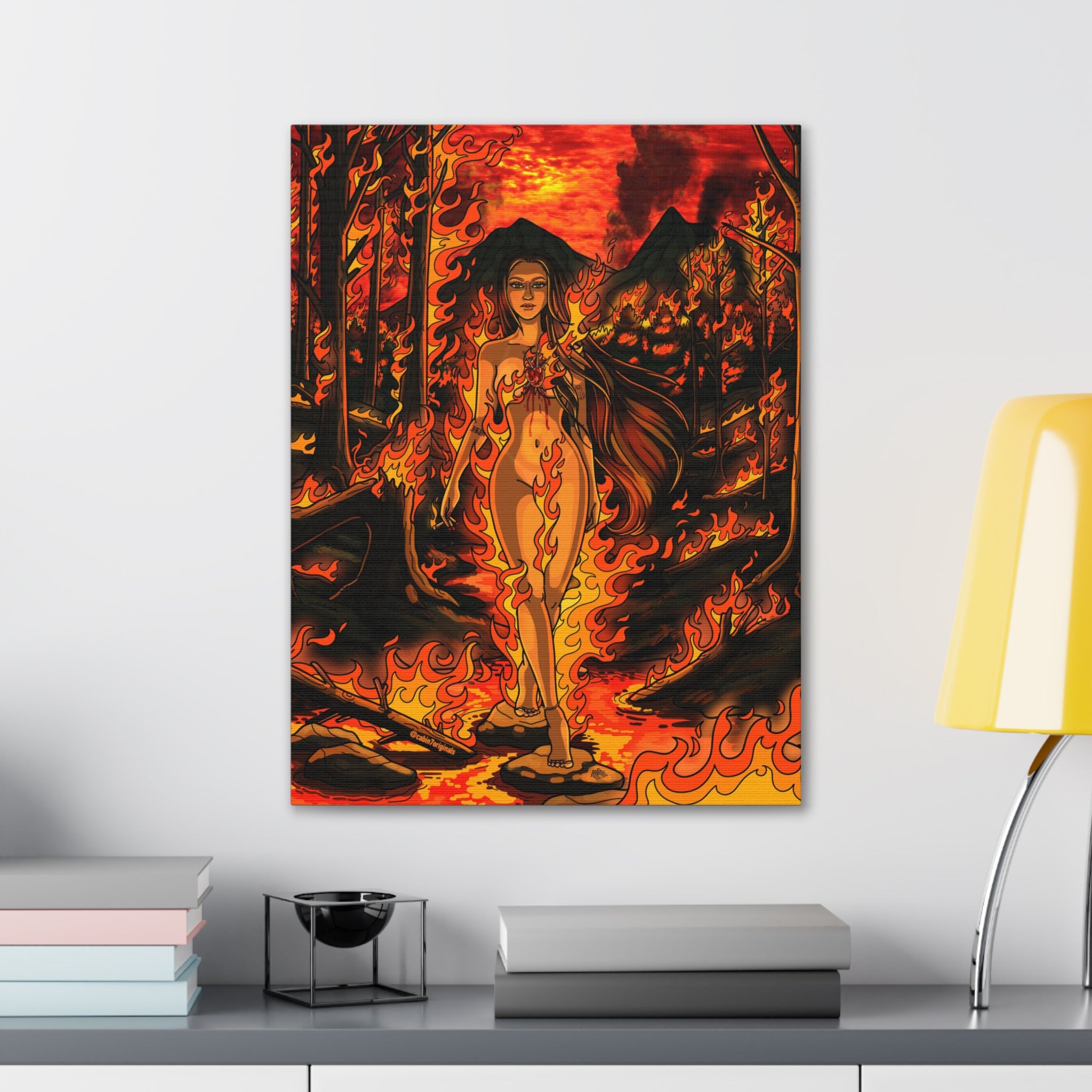 "Wildfire Season" Canvas Print