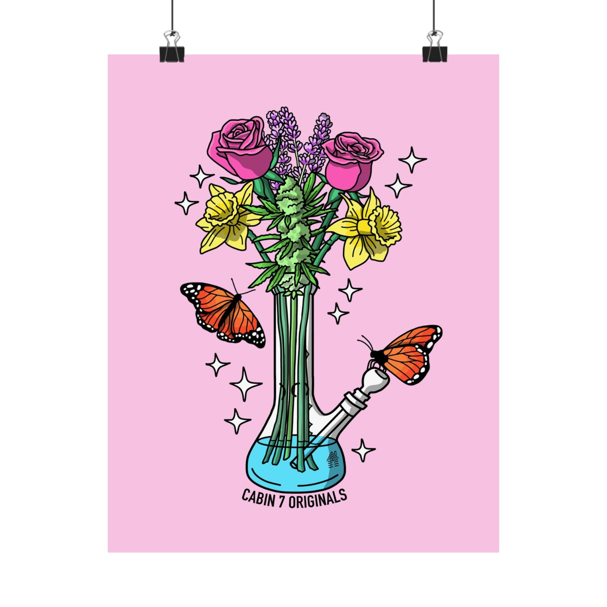 "Bong Bouquet" Poster Print