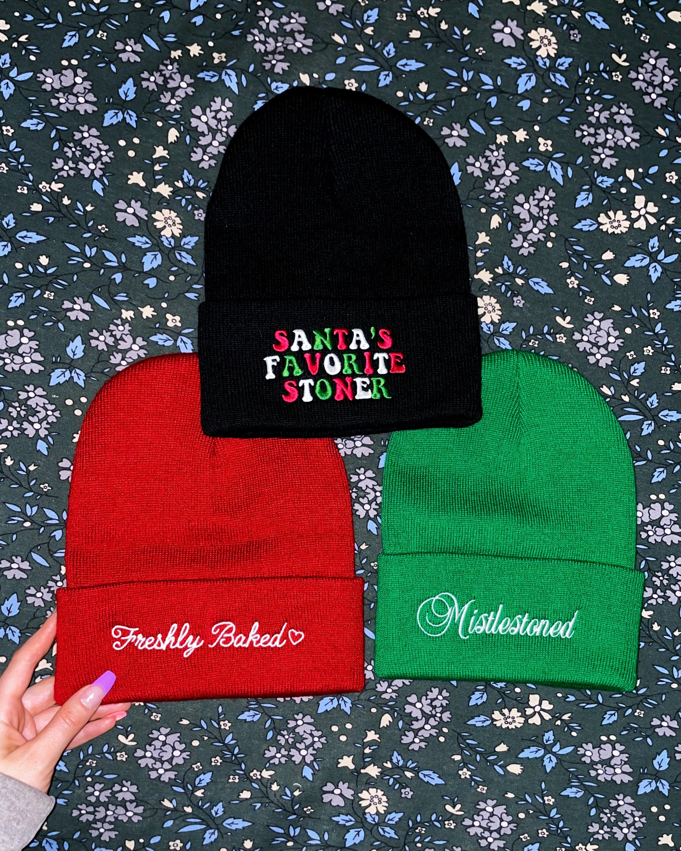 Santa's Favorite Stoner Beanie