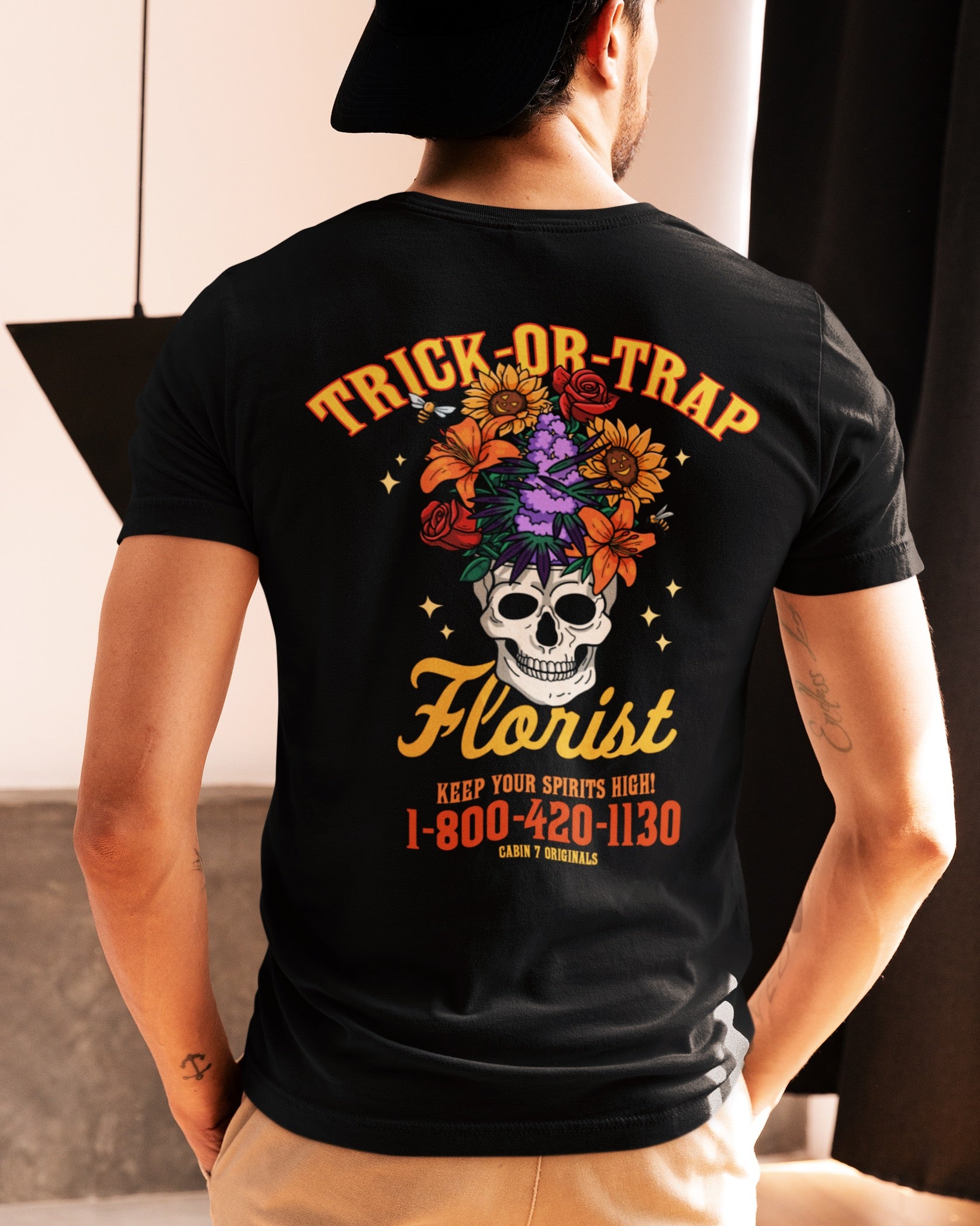 Trick-or-Trap Florist T-Shirt