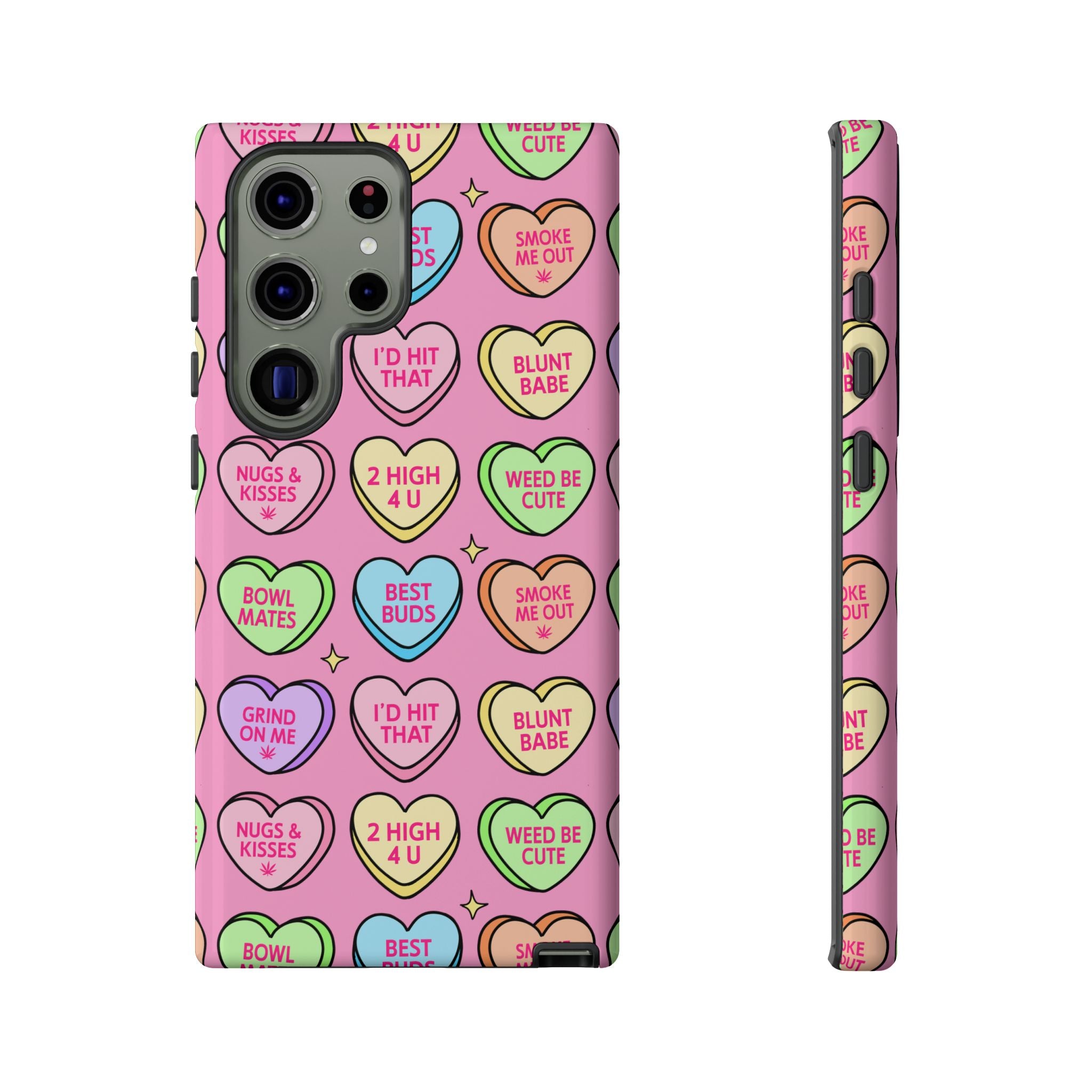 Candy Hearts Phone Case