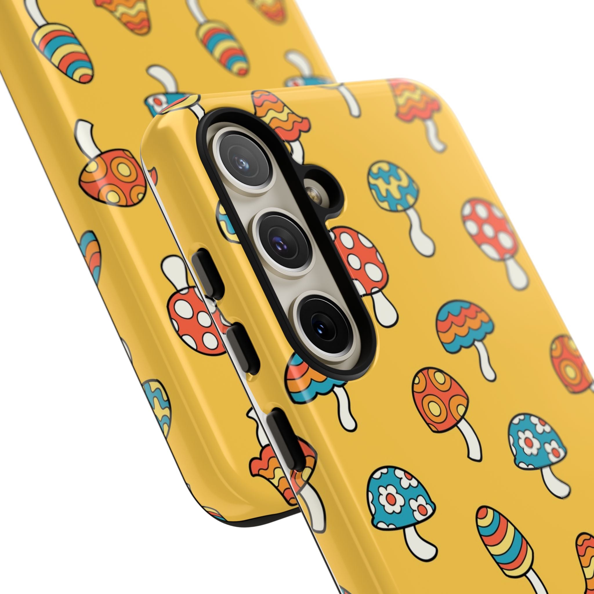 Golden Shrooms Phone Case