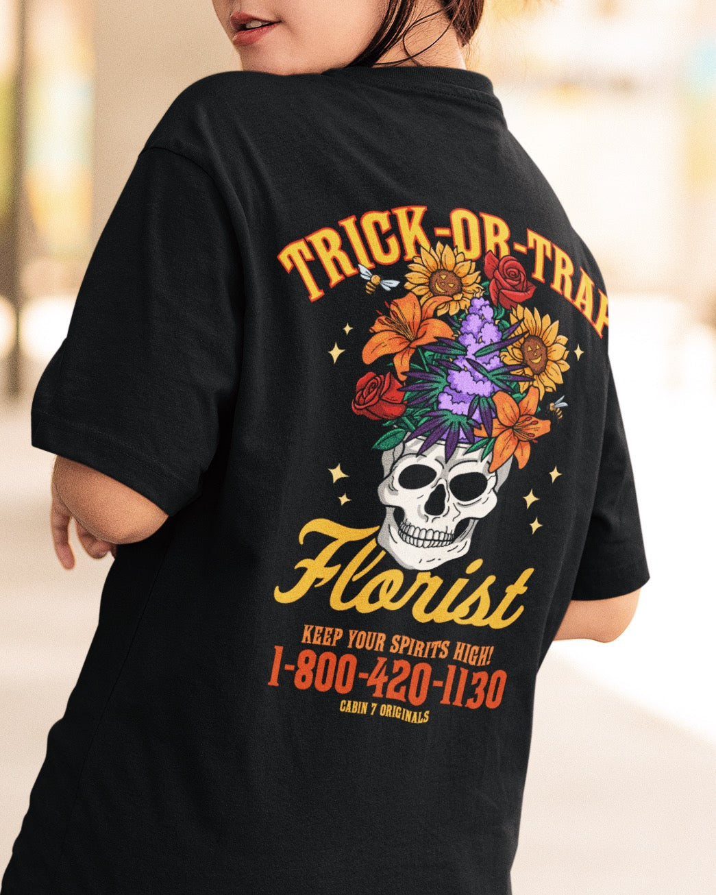 Trick-or-Trap Florist T-Shirt