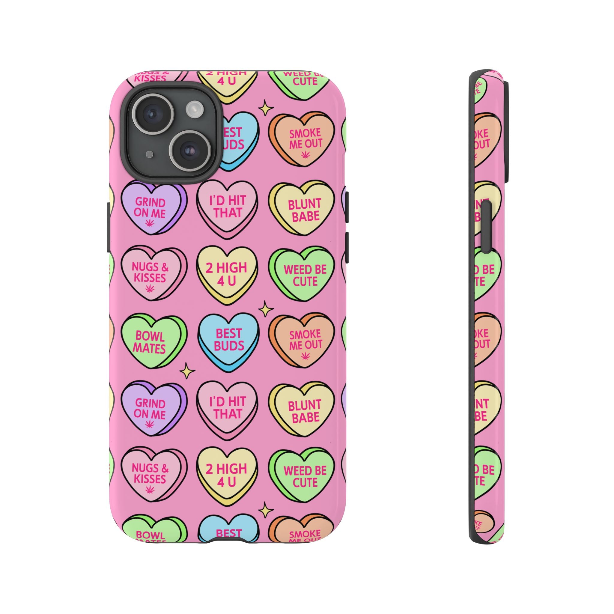 Candy Hearts Phone Case