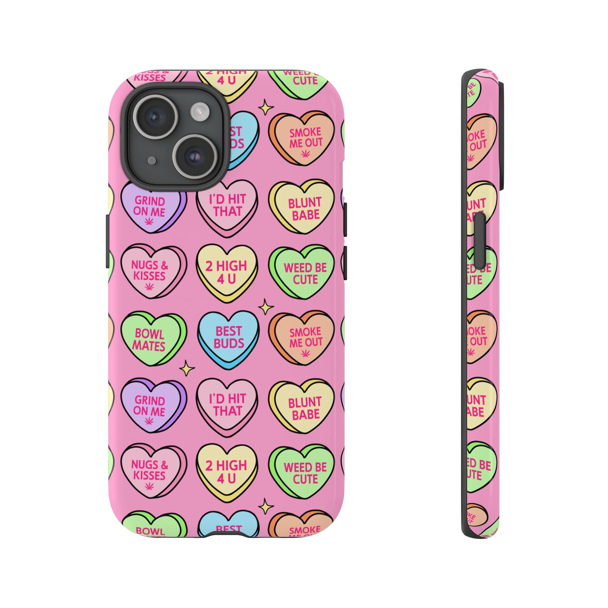 Candy Hearts Phone Case