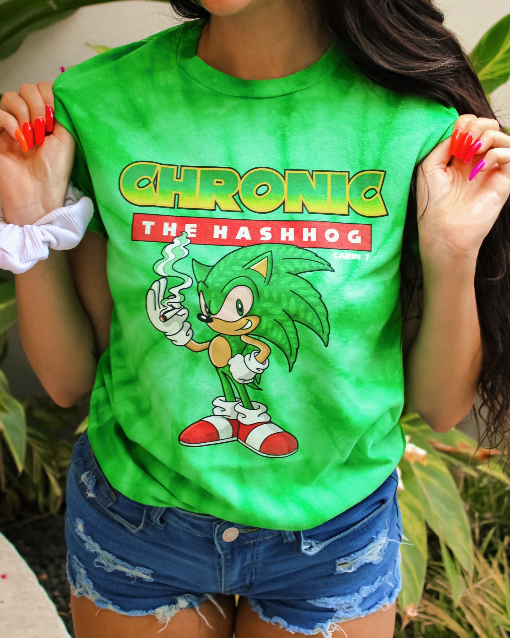 Chronic the Hashhog Tie Dye T-Shirt