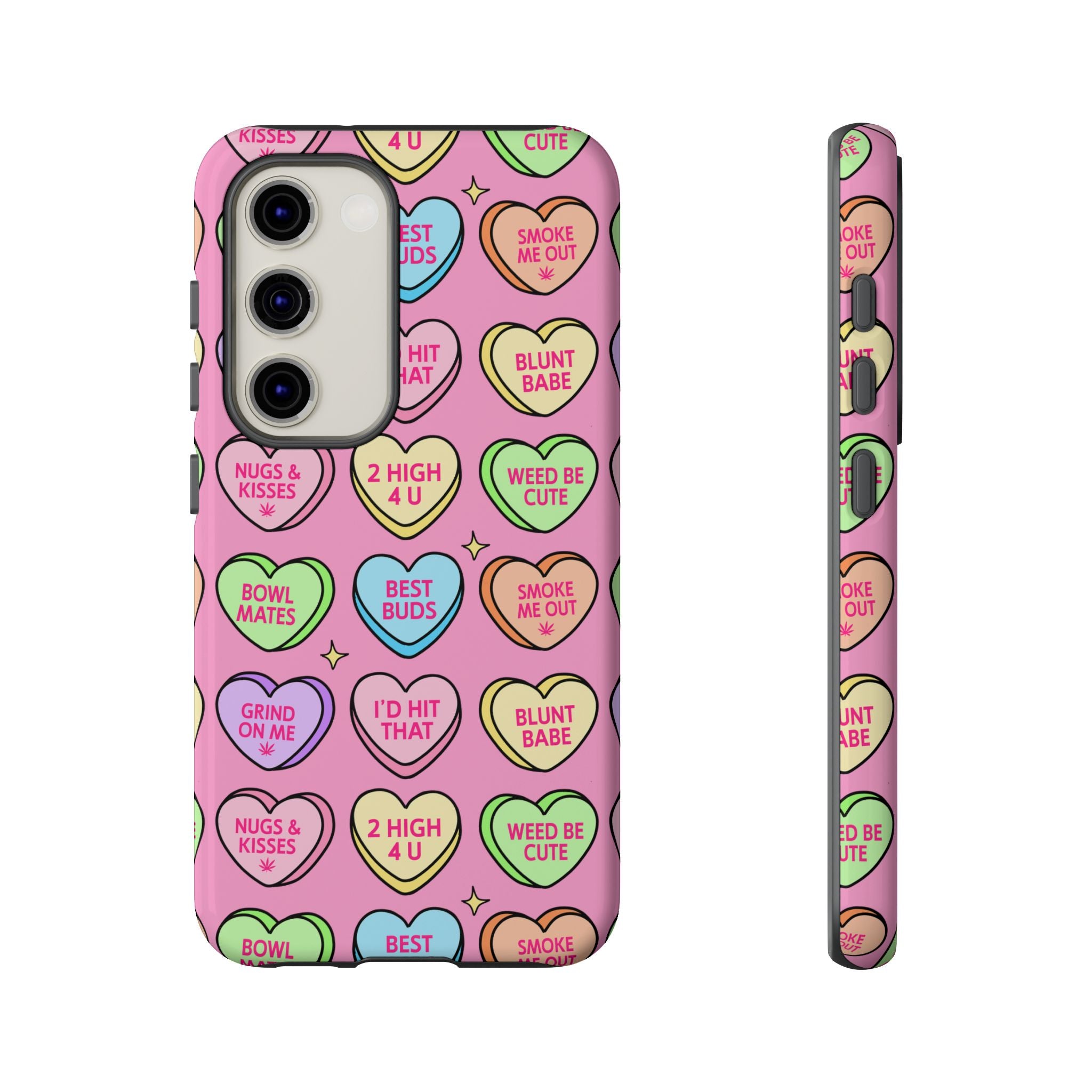 Candy Hearts Phone Case