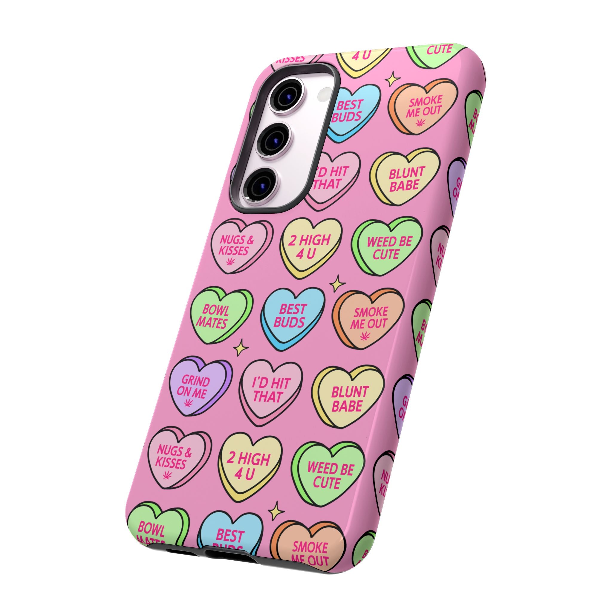 Candy Hearts Phone Case