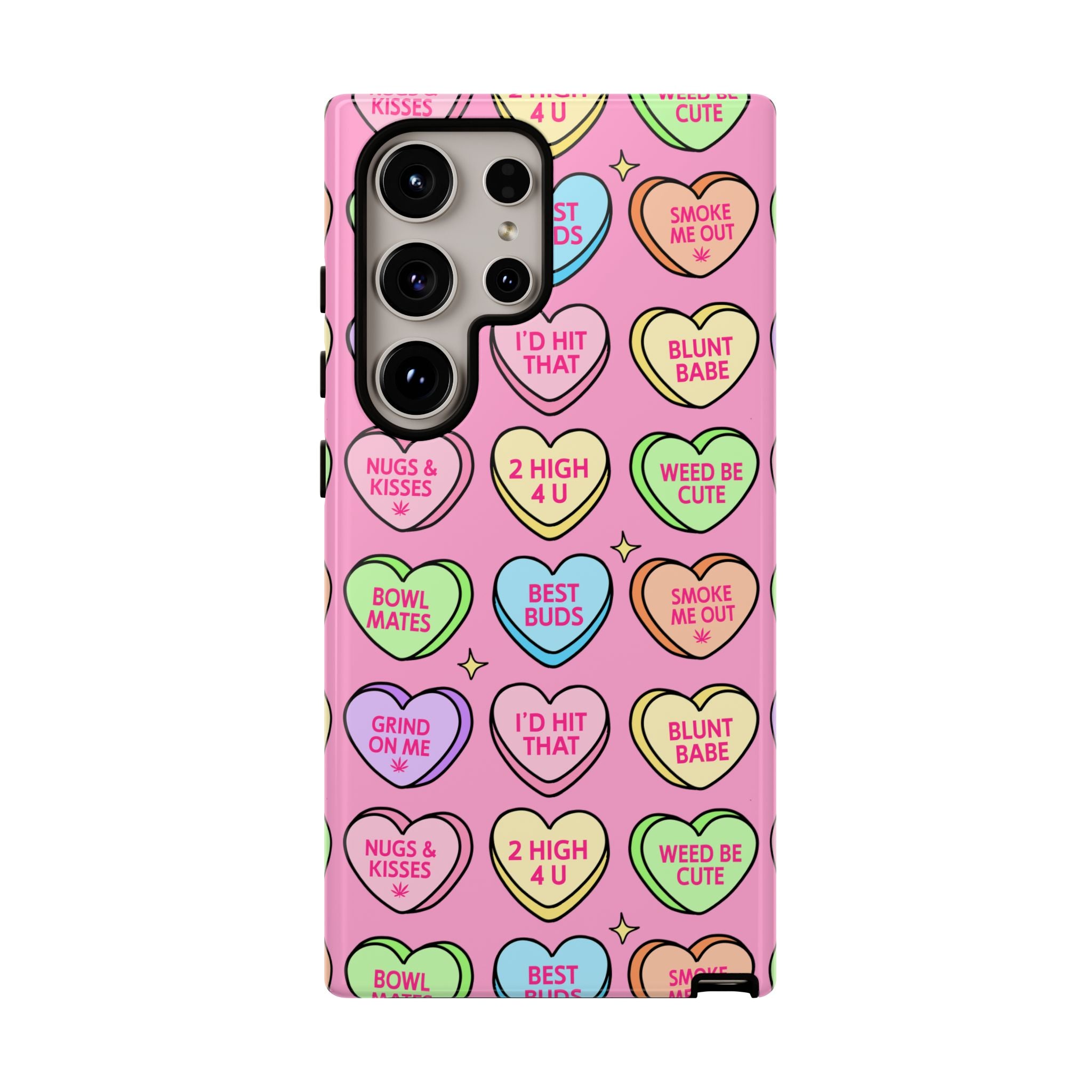 Candy Hearts Phone Case