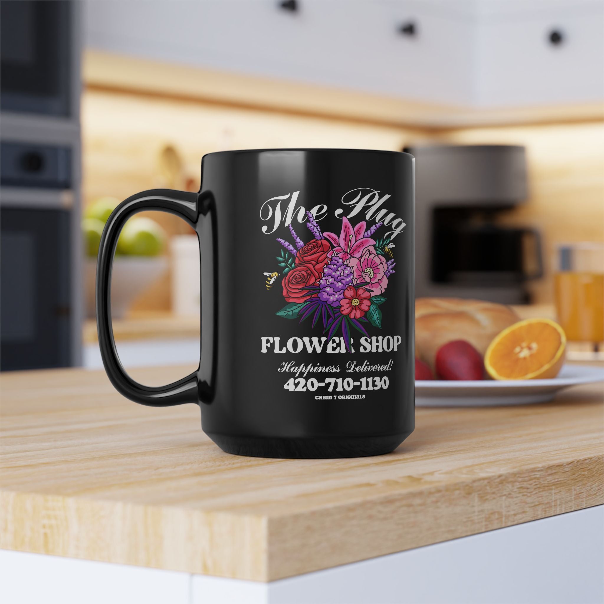 Flower Shop Mug - Pink Flowers Edition