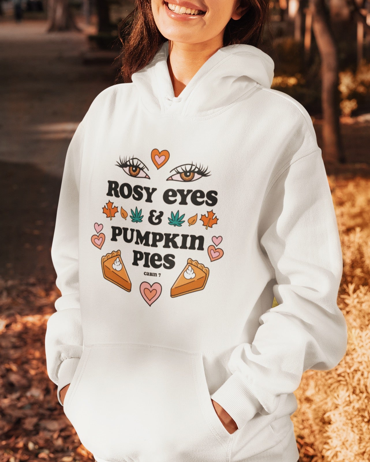 Rosy Eyes & Pumpkin Pies Hoodie