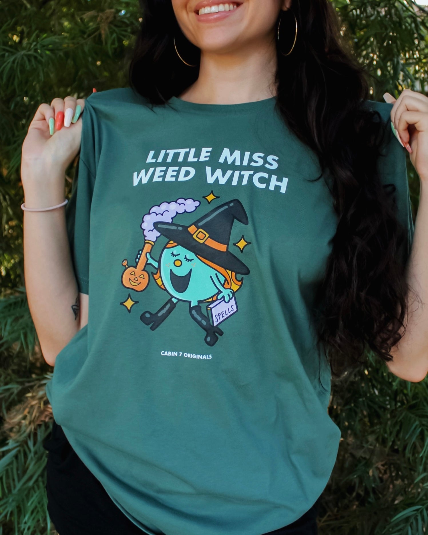 Little Miss Weed Witch T-Shirt