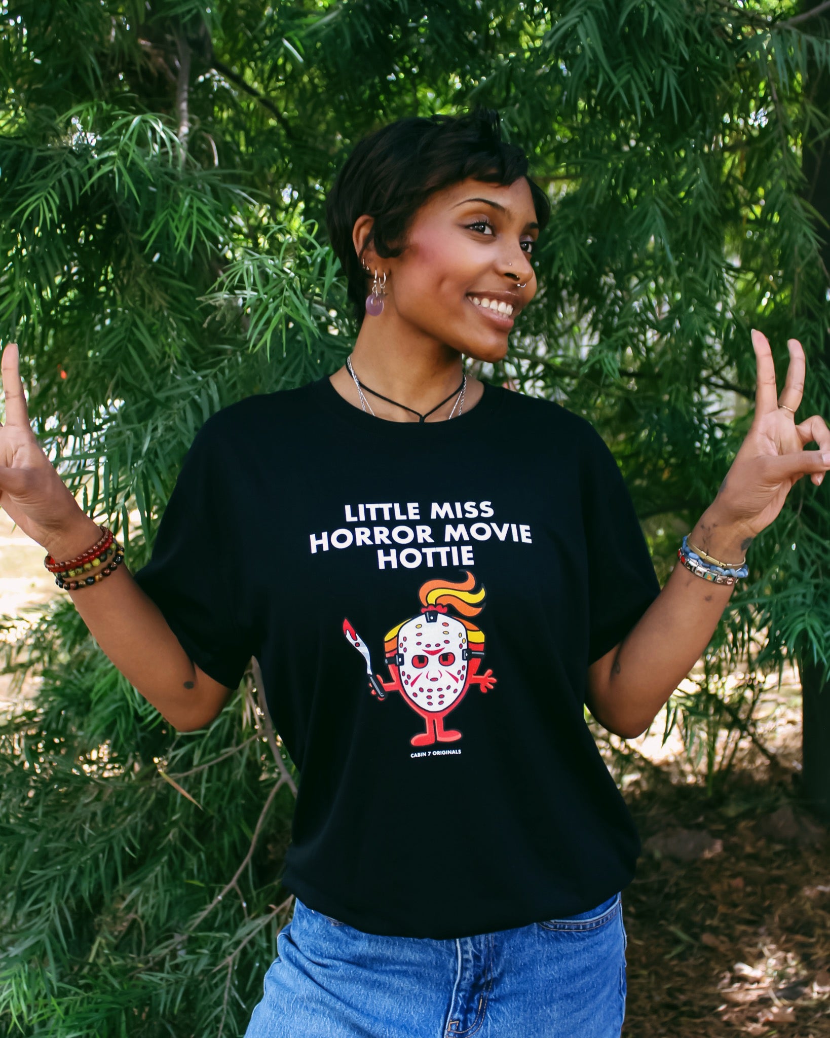 Little Miss Horror Movie Hottie T-Shirt