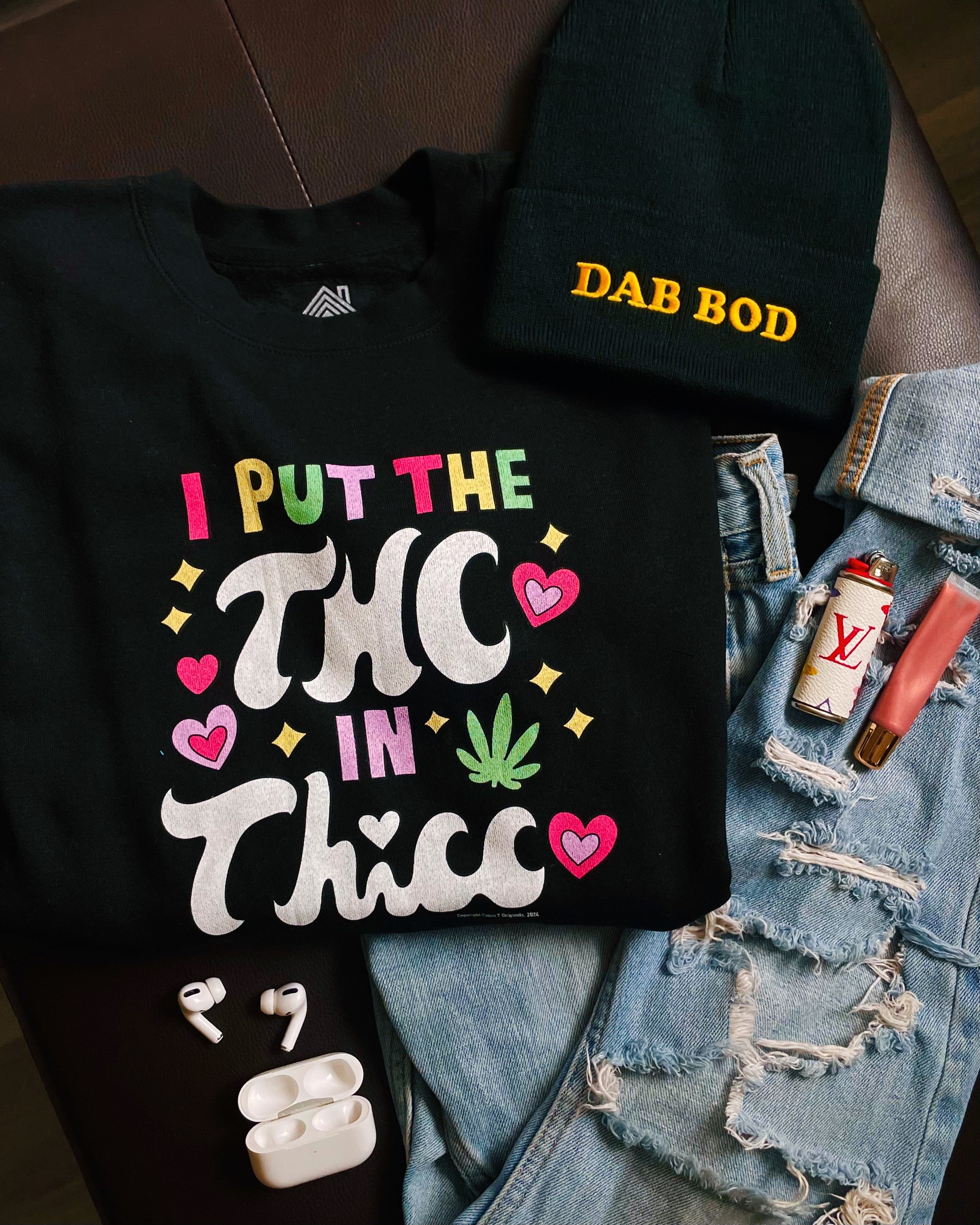 THC in Thicc Sweatshirt