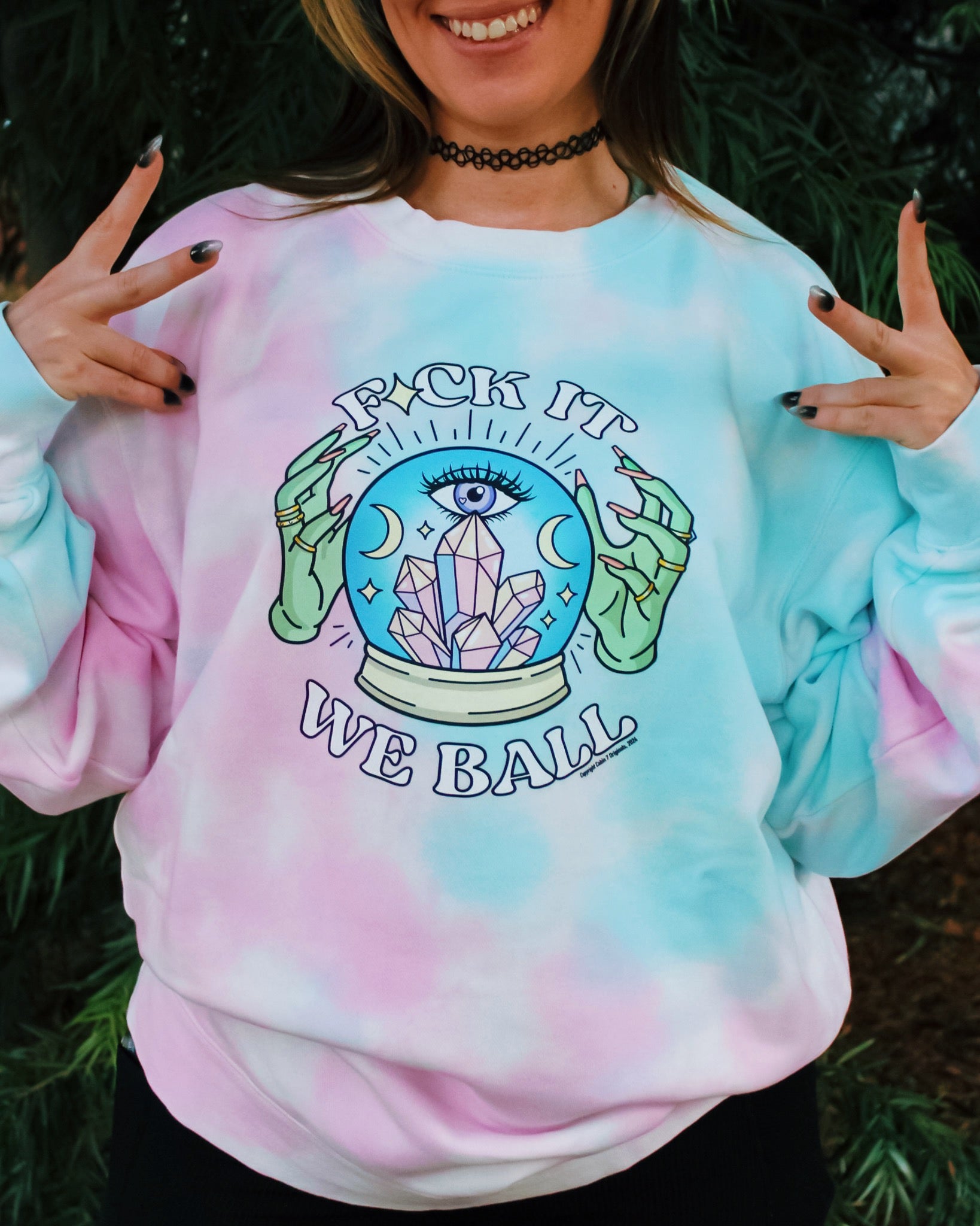 We Ball Tie Dye Sweatshirt