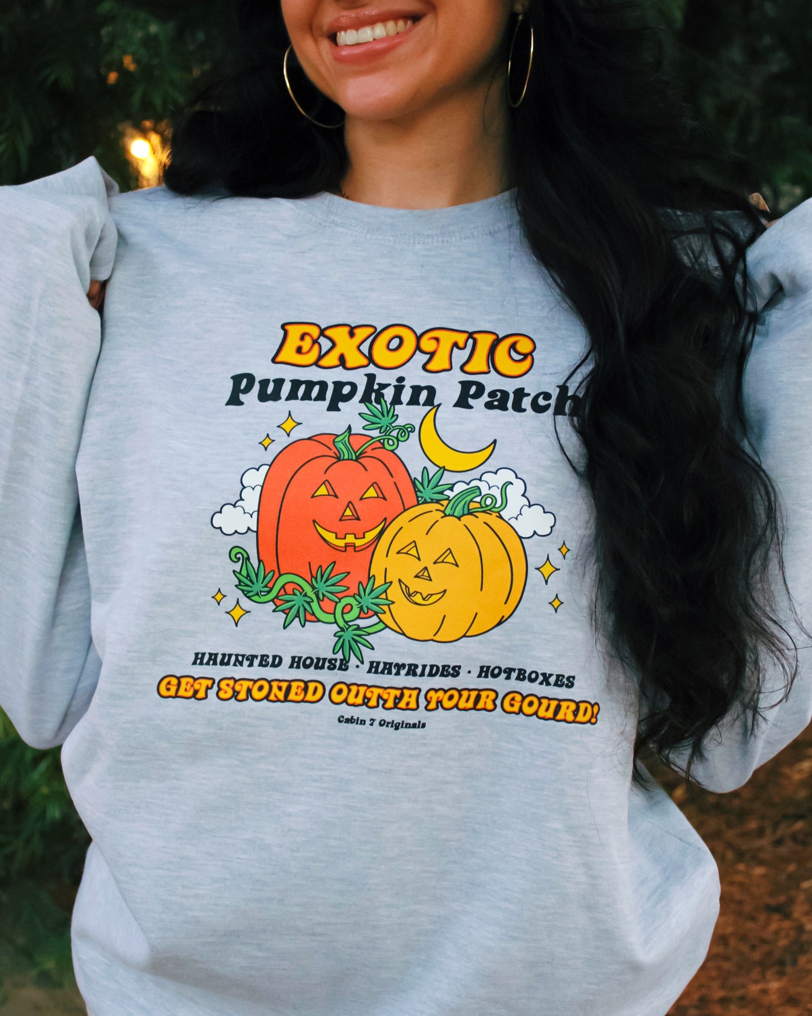 Exotic Pumpkin Patch Sweatshirt