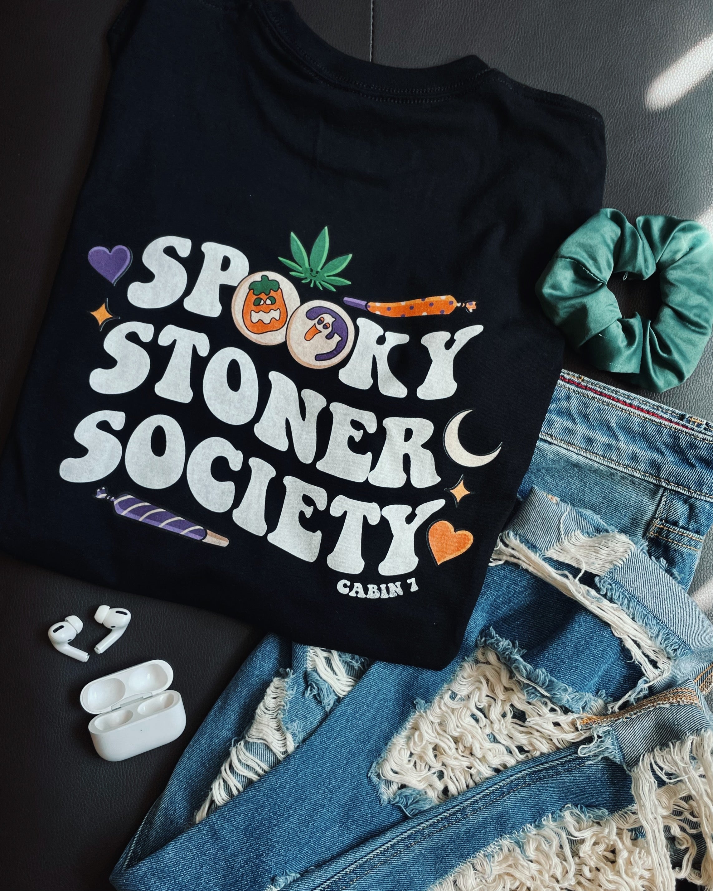 Spooky Stoner Society Long Sleeve T-Shirt