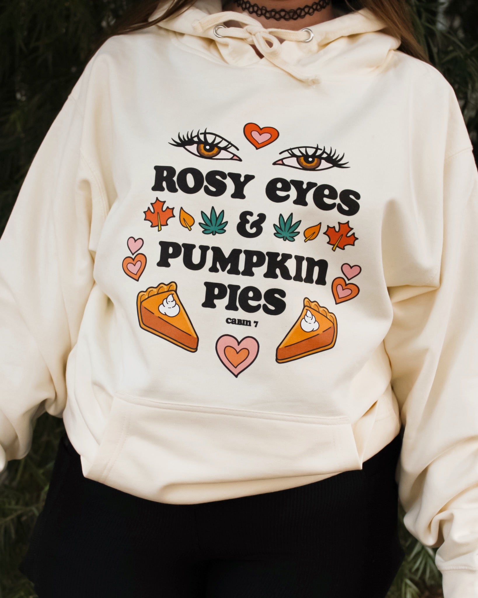 Rosy Eyes & Pumpkin Pies Hoodie