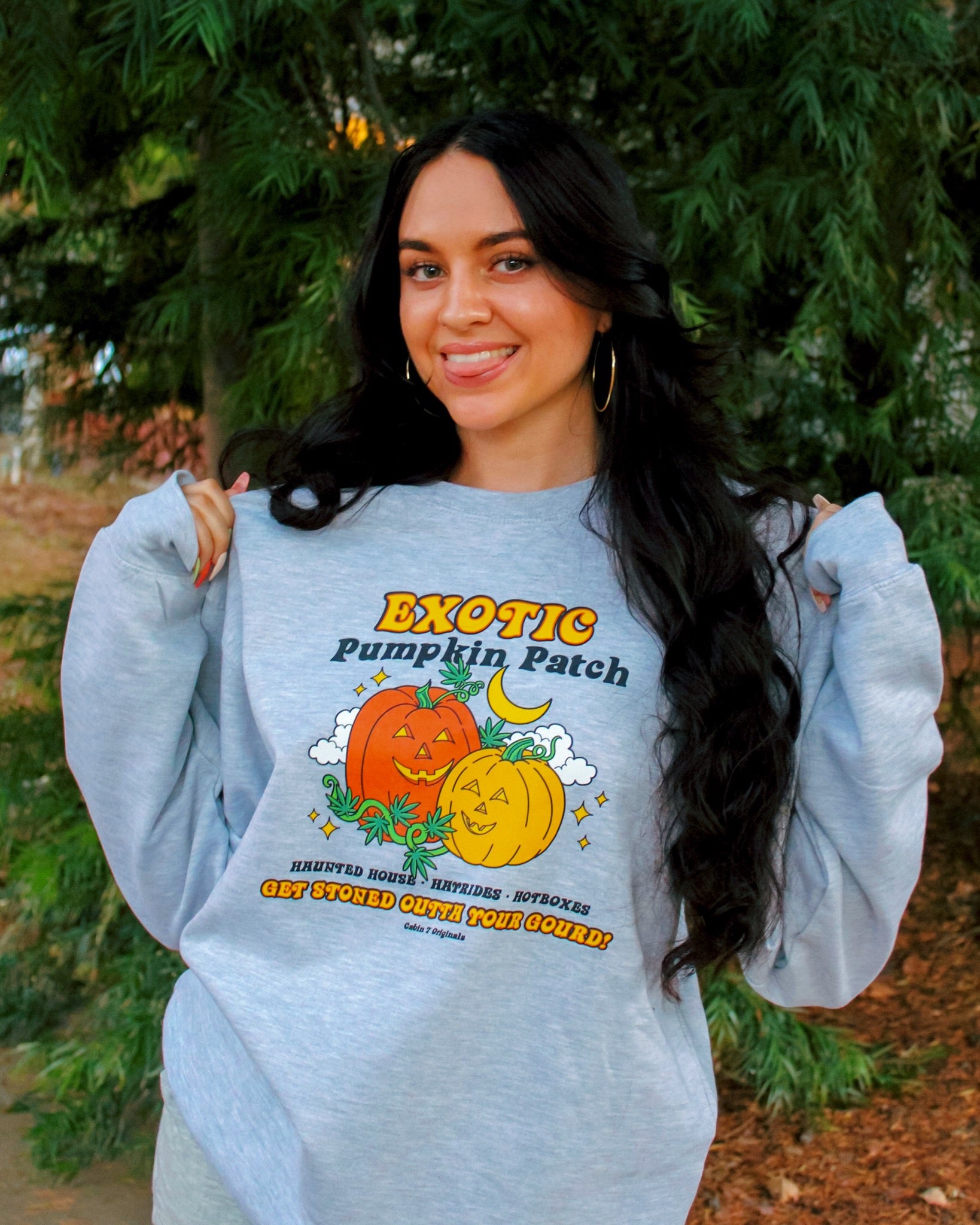 Exotic Pumpkin Patch Sweatshirt