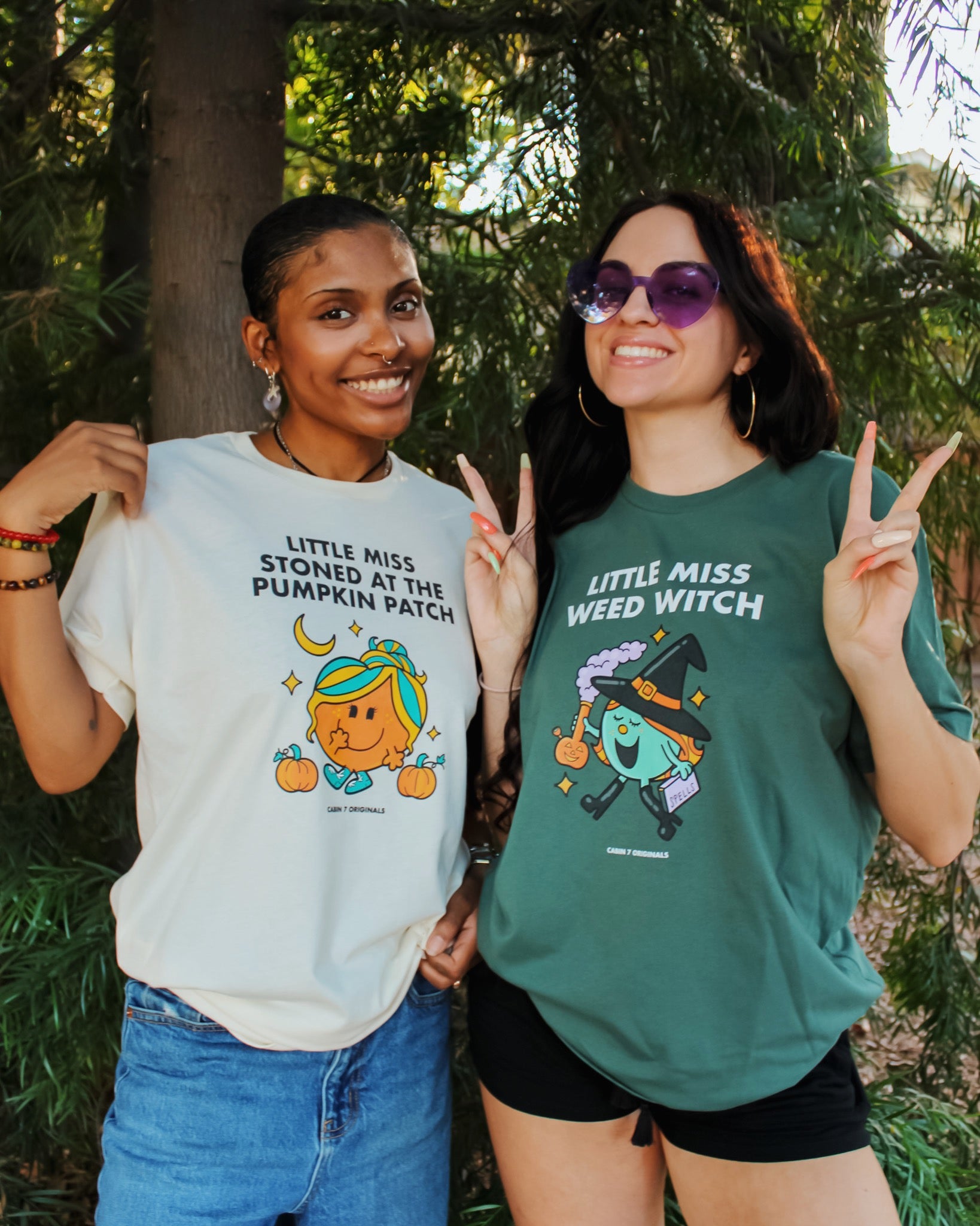 Little Miss Weed Witch T-Shirt