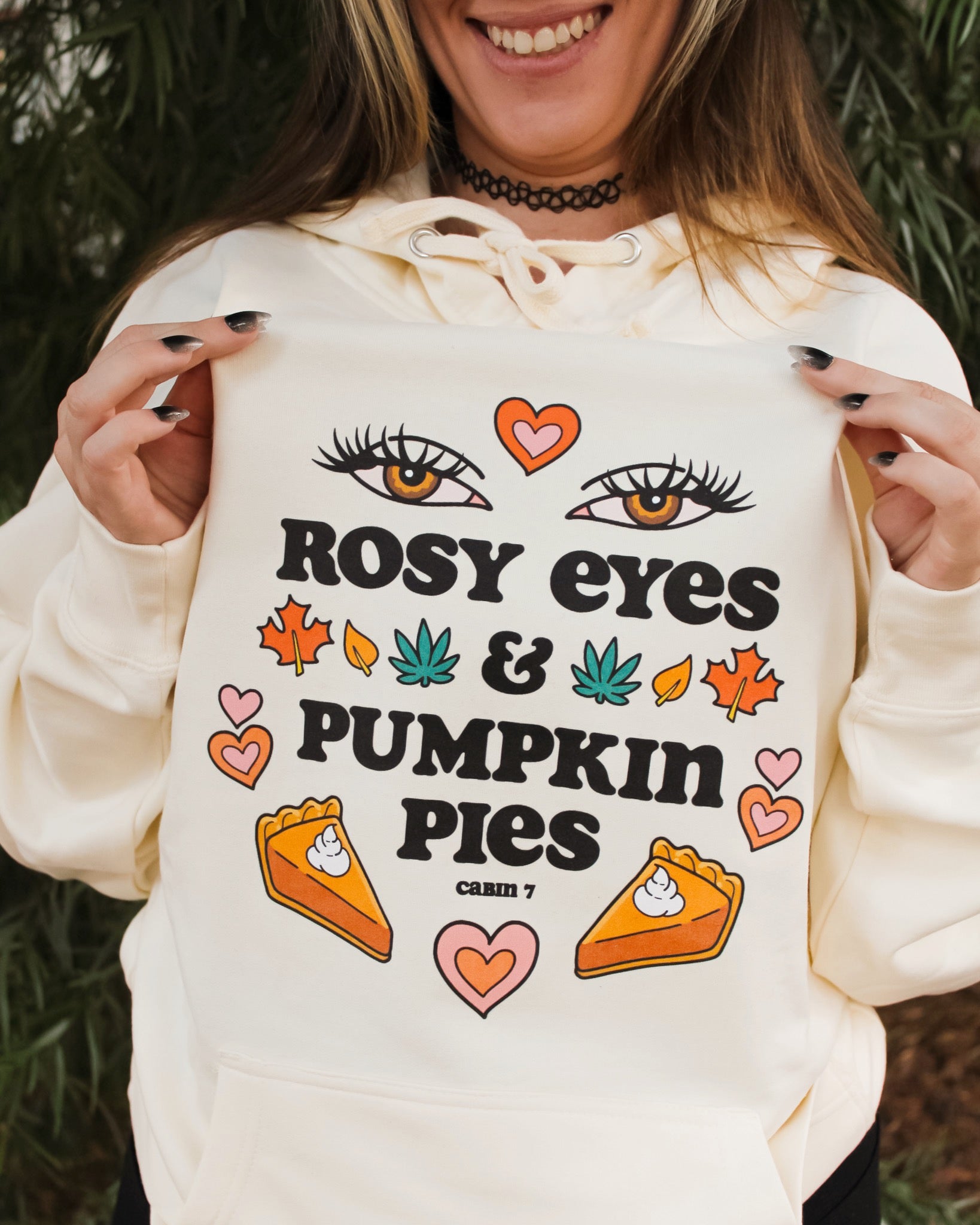 Rosy Eyes & Pumpkin Pies Hoodie