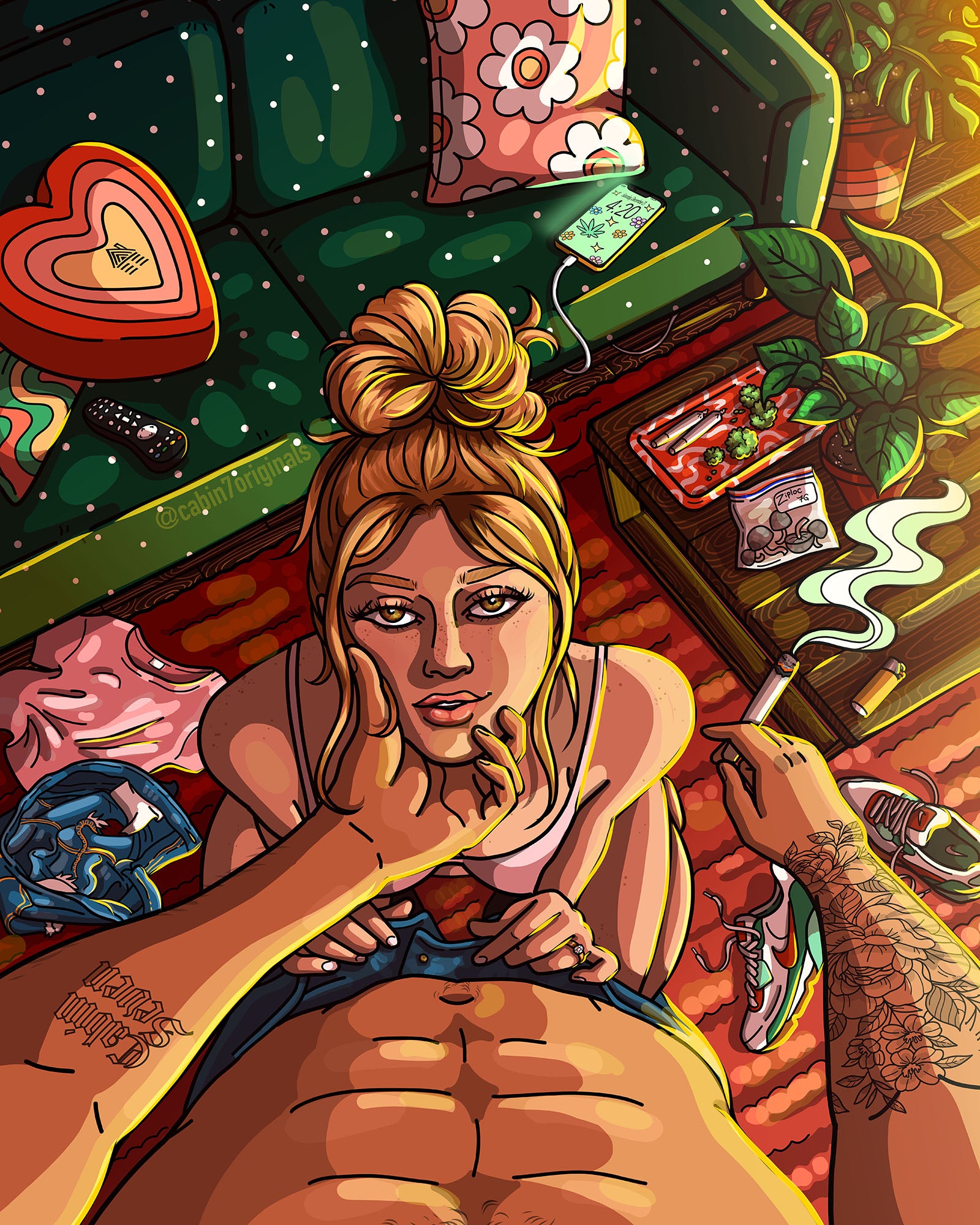 "The Munchies" Poster Print