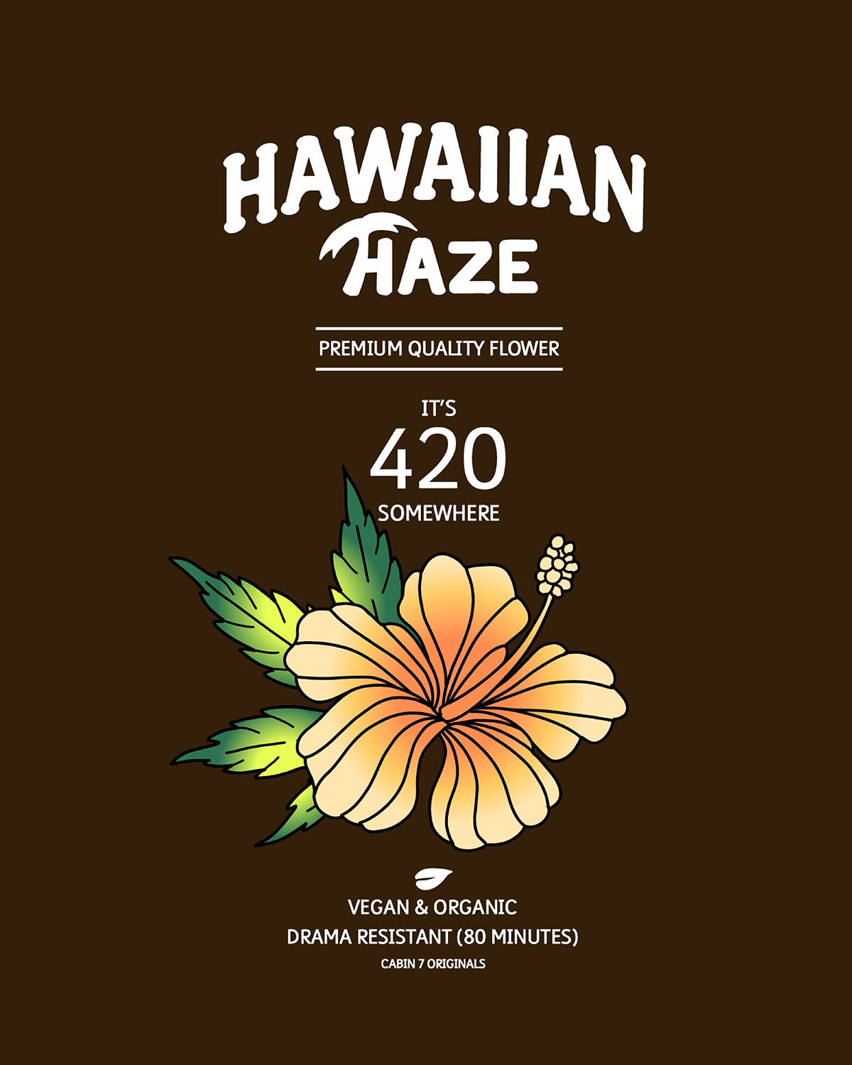 "Hawaiian Haze" Poster Print