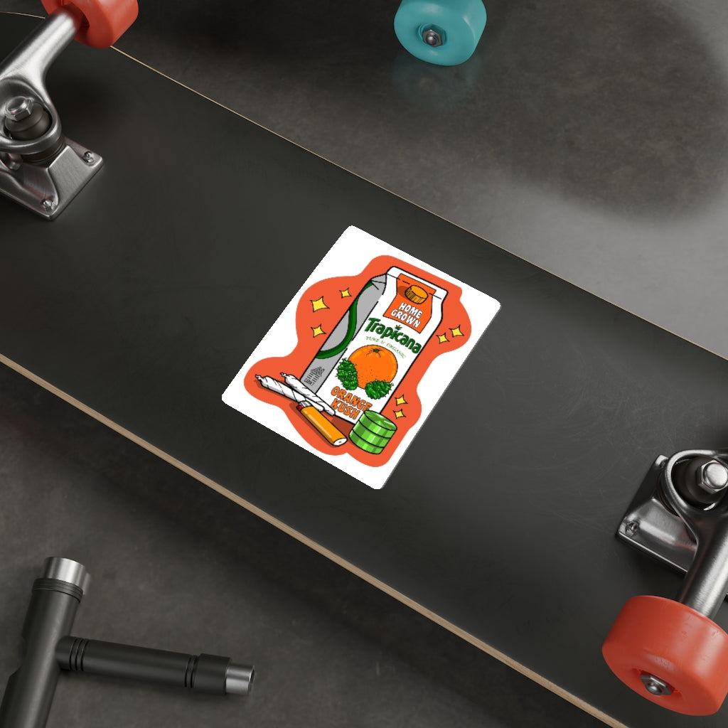 Orange Kush Sticker