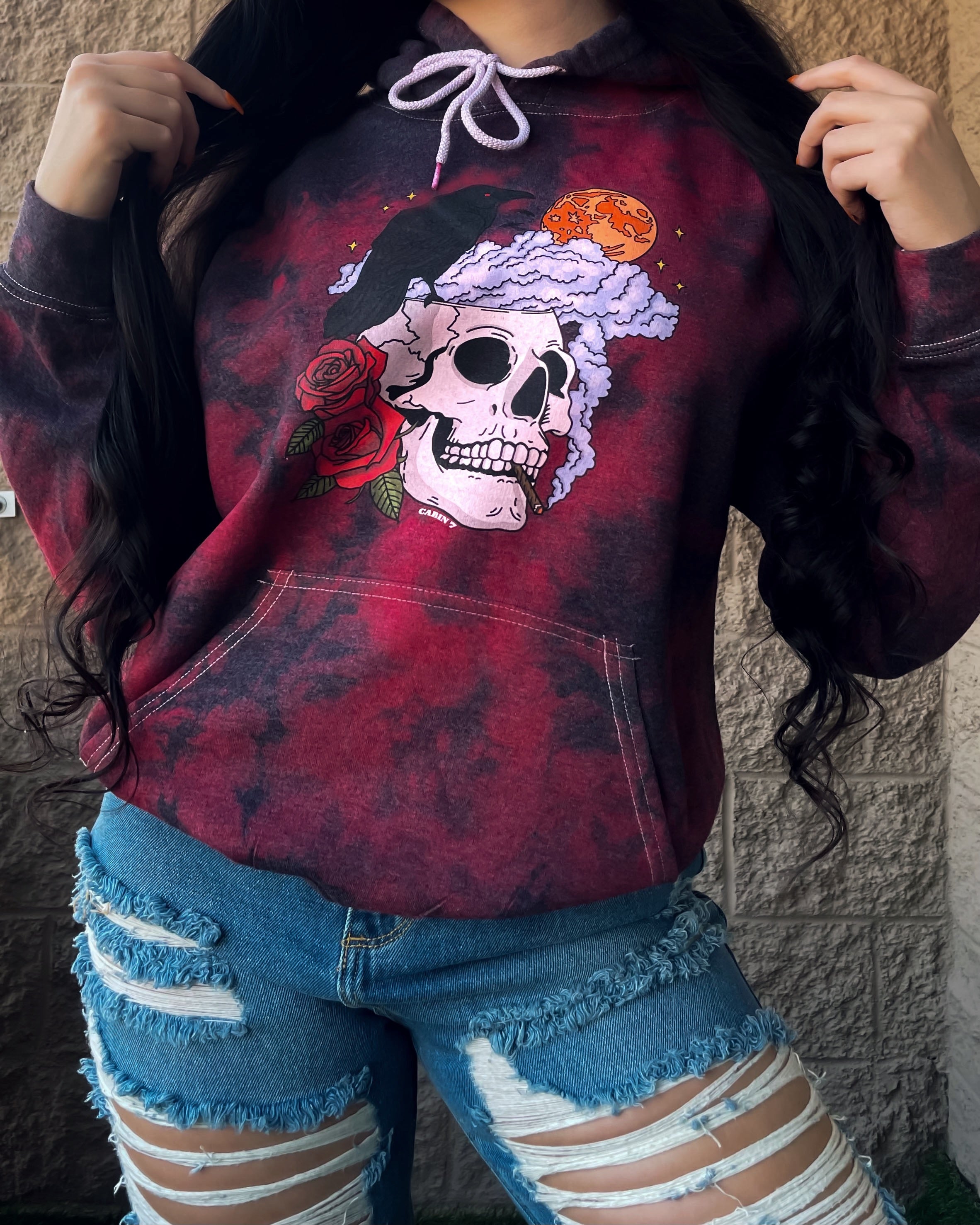 Stoned to the Bone Tie Dye Hoodie